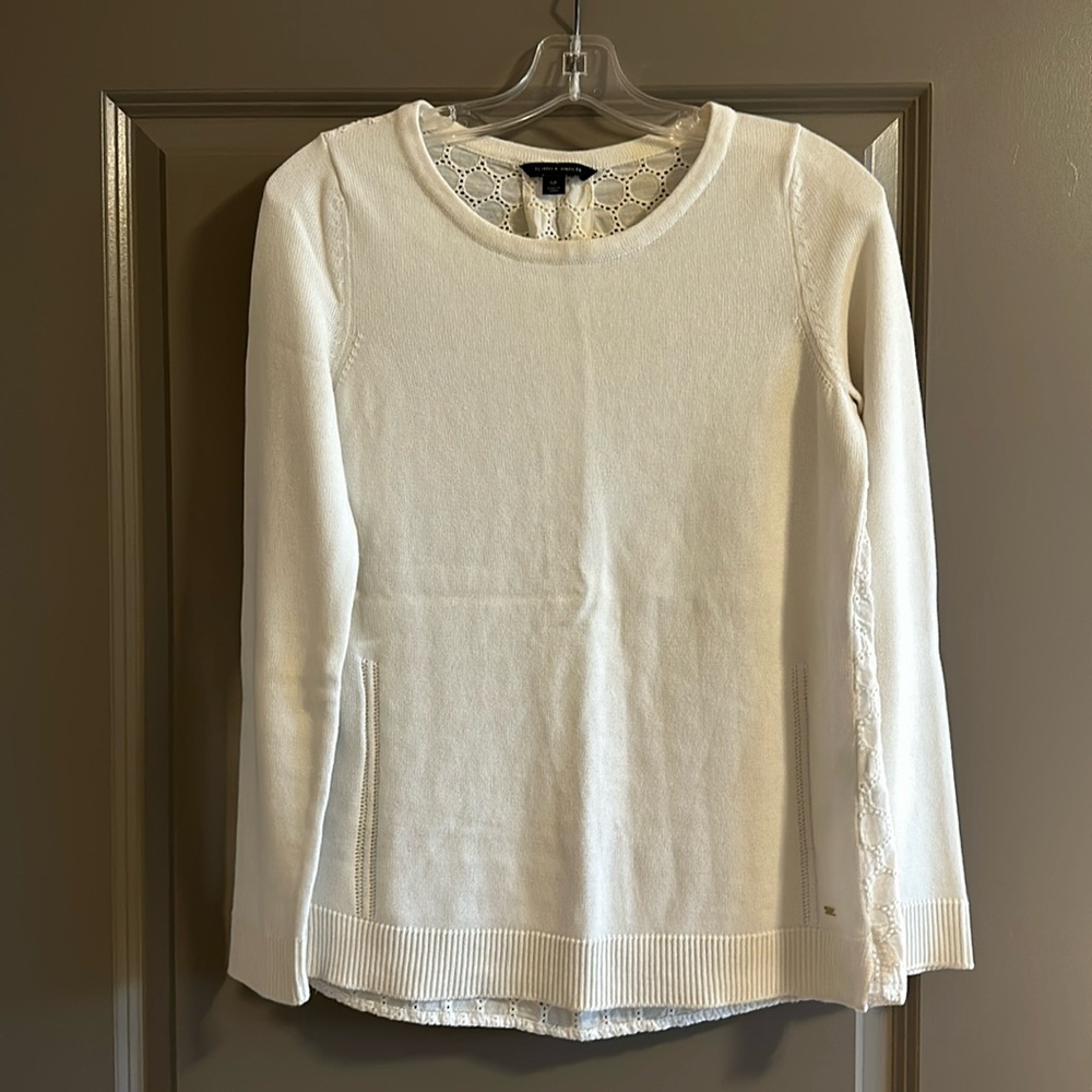 White sweater